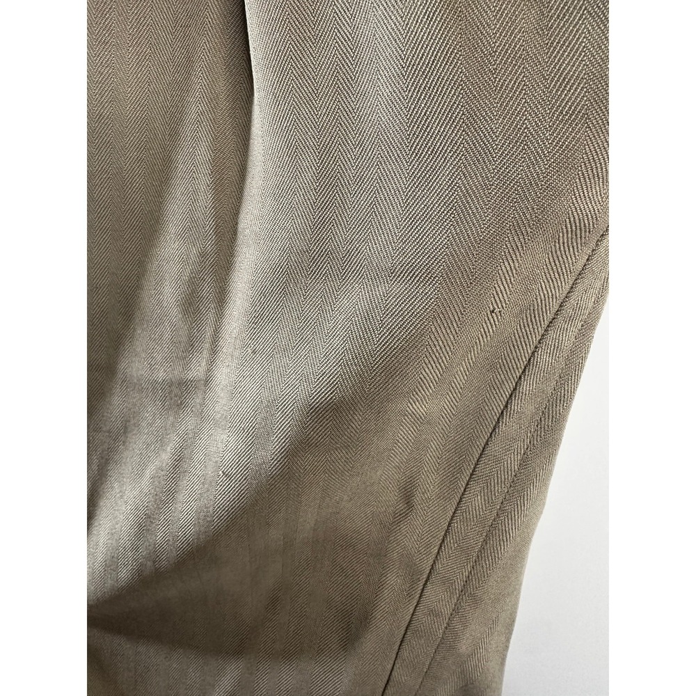 Tommy Bahama Silk Shorts Mens Size 40 Beige Chino Pleated Outdoor Golf *Flawed - Picture 14 of 16